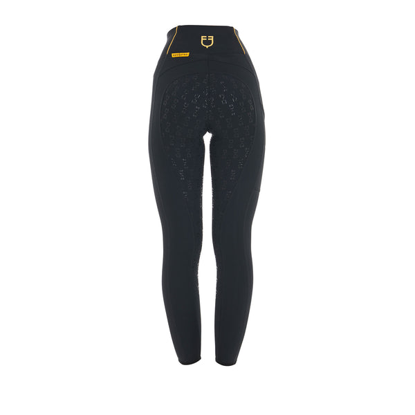 EQUESTRO Damen Fleece-Leggings – Warm, funktional & stylisch für Reitsport und Freizeit