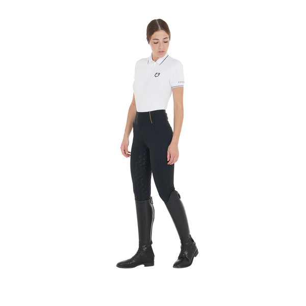 EQUESTRO Damen Fleece-Leggings – Warm, funktional & stylisch für Reitsport und Freizeit