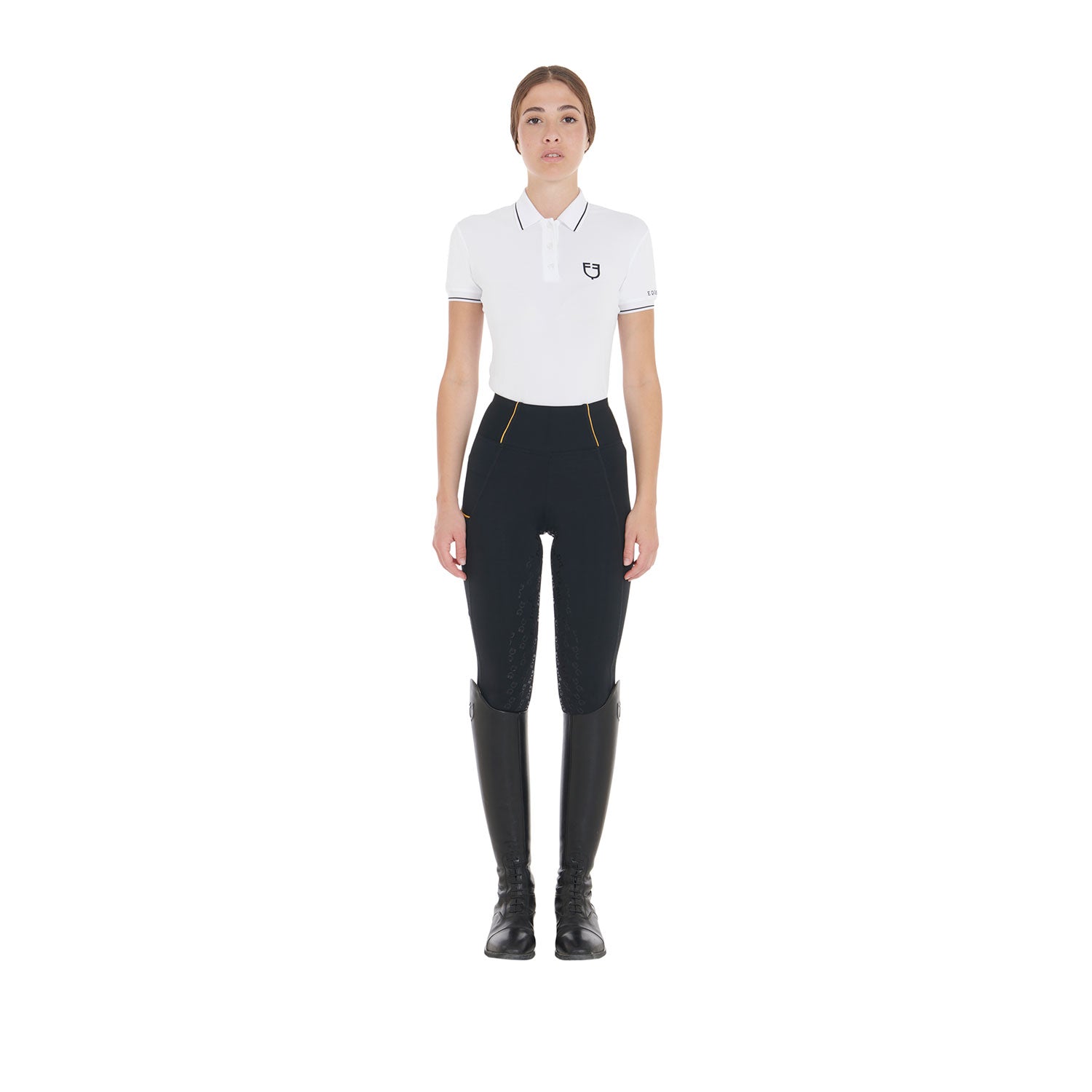 EQUESTRO Damen Fleece-Leggings – Warm, funktional & stylisch für Reitsport und Freizeit