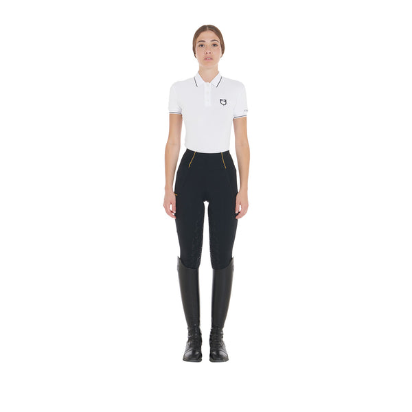 EQUESTRO Damen Fleece-Leggings – Warm, funktional & stylisch für Reitsport und Freizeit