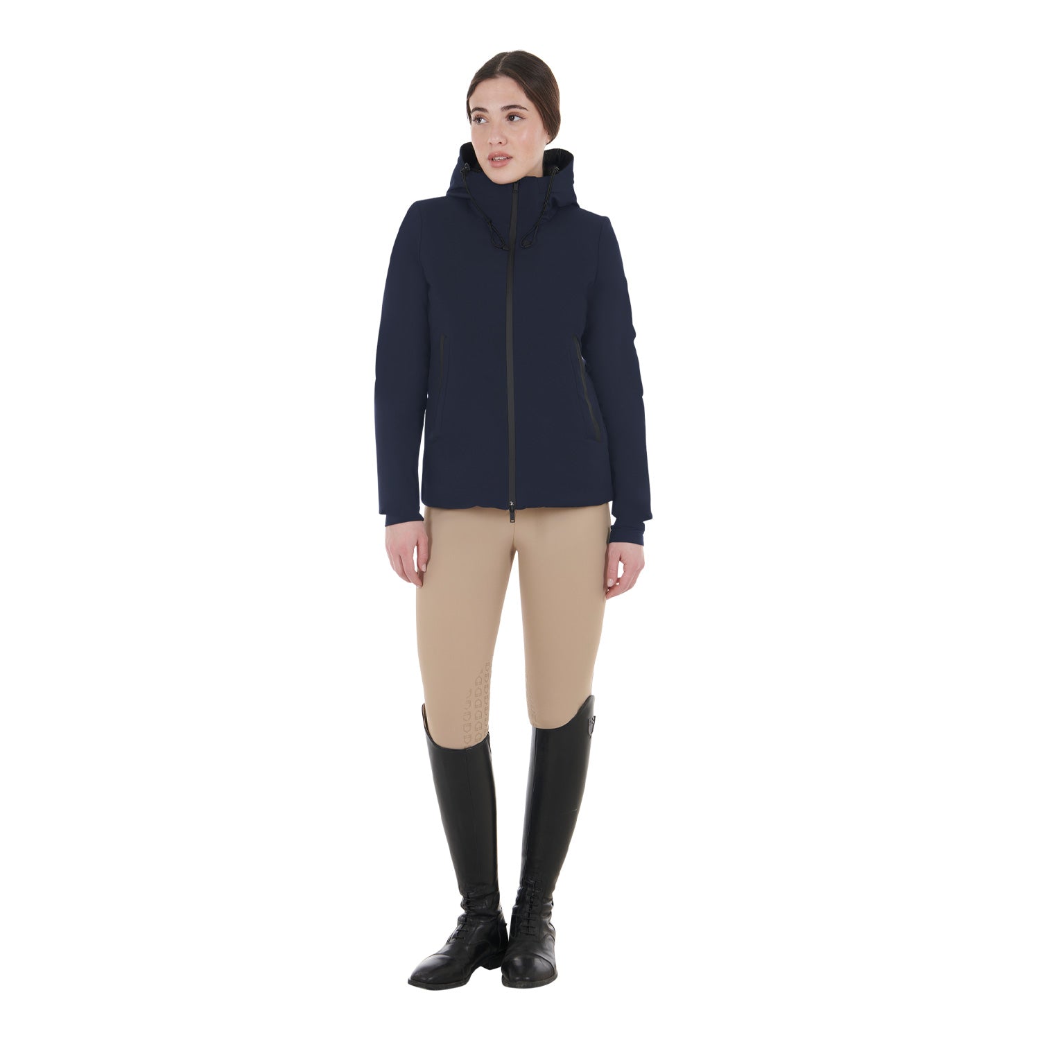 EQUESTRO Women’s Down Jacket – Water- & Wind-Repellent Slim Fit