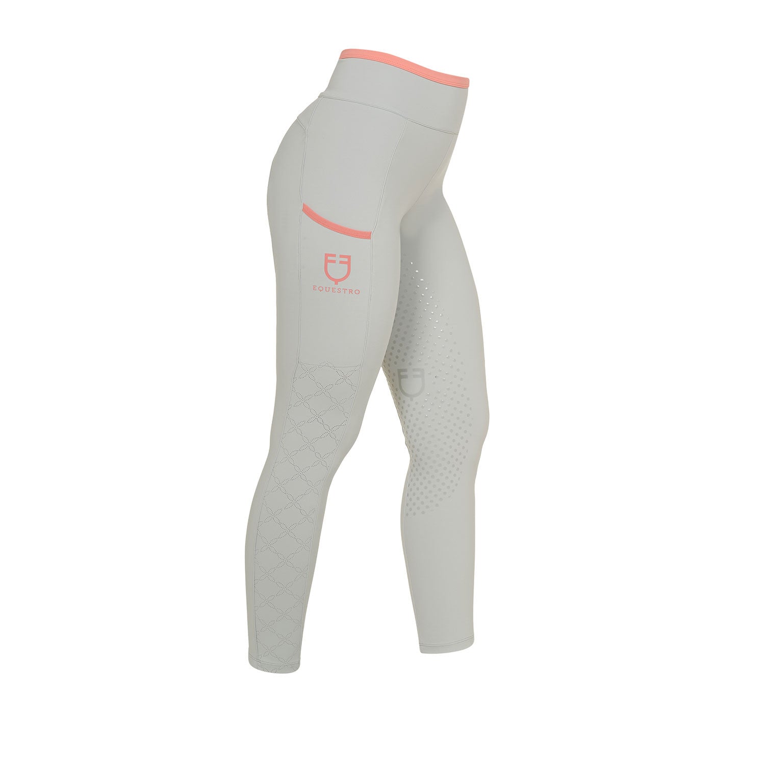 EQUESTRO | DAMENLEGGINGS MIT PERFORIERTEN VERZIERUNGEN