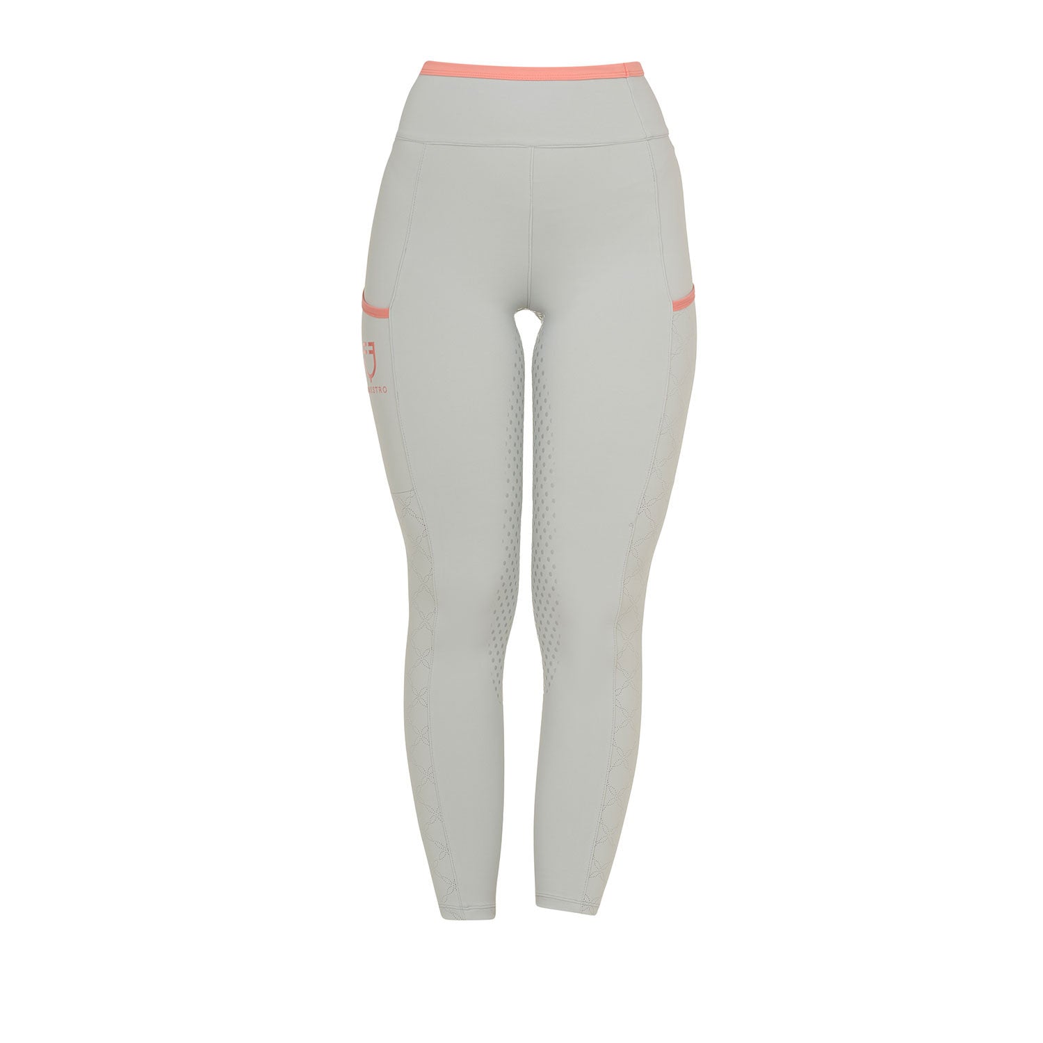 EQUESTRO | DAMENLEGGINGS MIT PERFORIERTEN VERZIERUNGEN