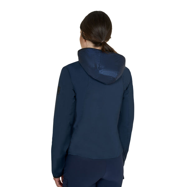 EQUESTRO Damen Faltbare Line Slim Fit Softshelljacke Navy Blazer