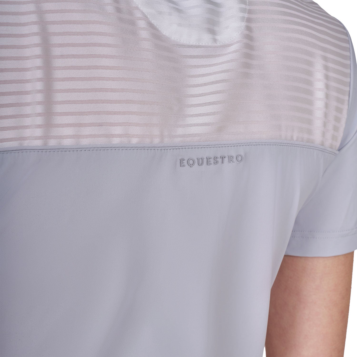 EQUESTRO | Damen Slim-Fit Kurzarm-Wettkampf-Poloshirt