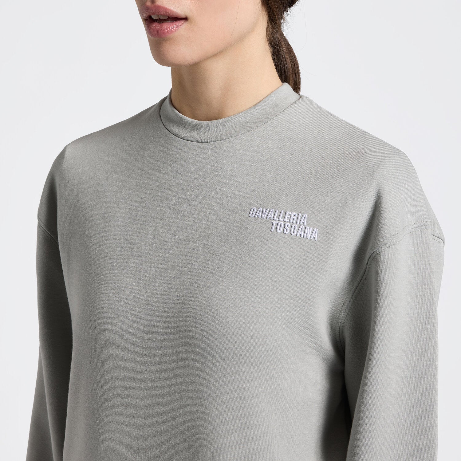 Cavalleria Toscana Damen Rundhalspullover – Belgian Block