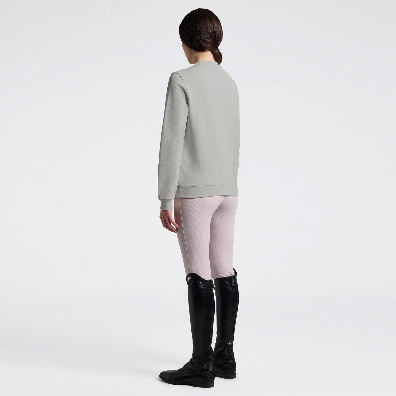Cavalleria Toscana Damen Pullover mit Blumenstickerei – Belgian Block