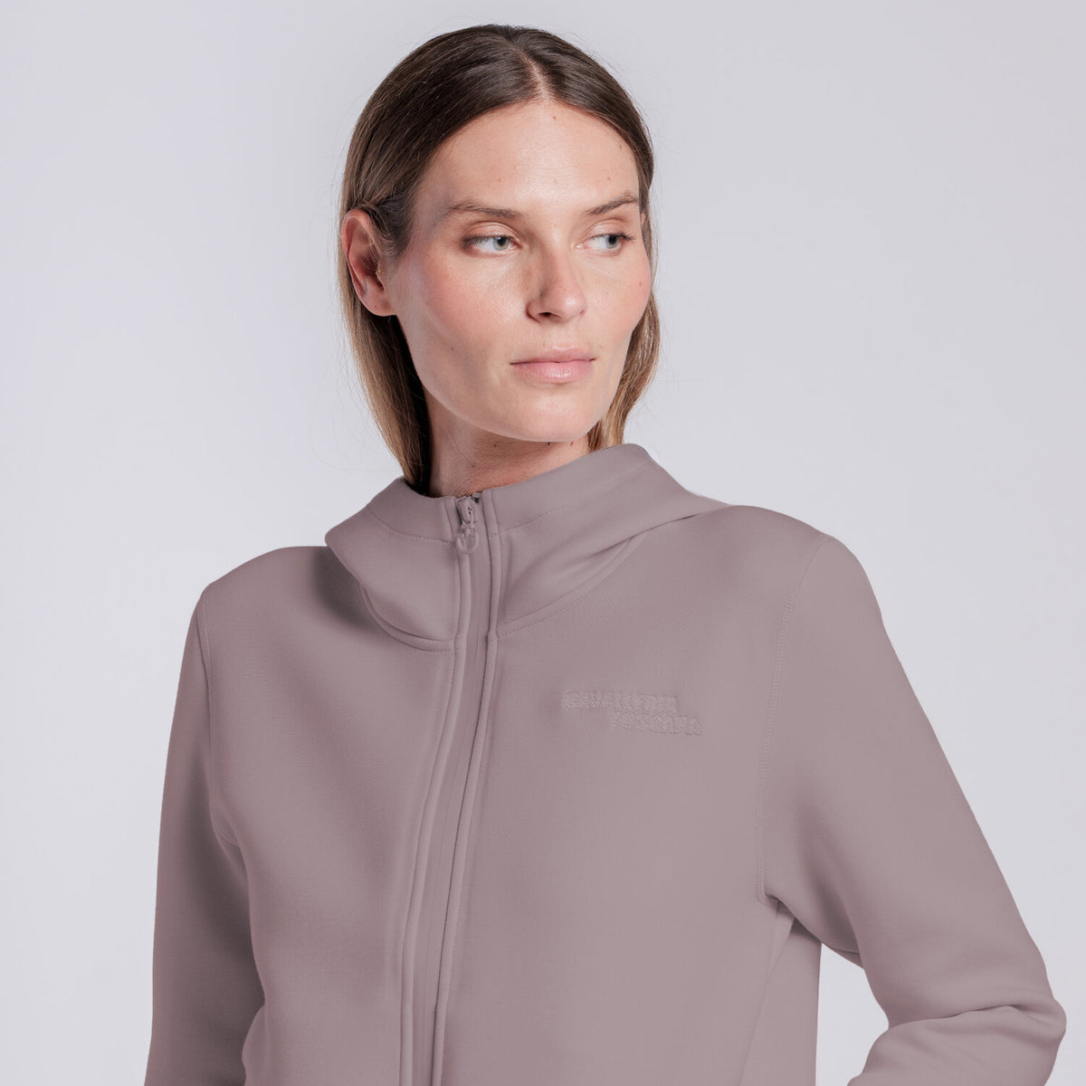 Cavalleria Toscana Damen Hoodie Cipria Rückansicht