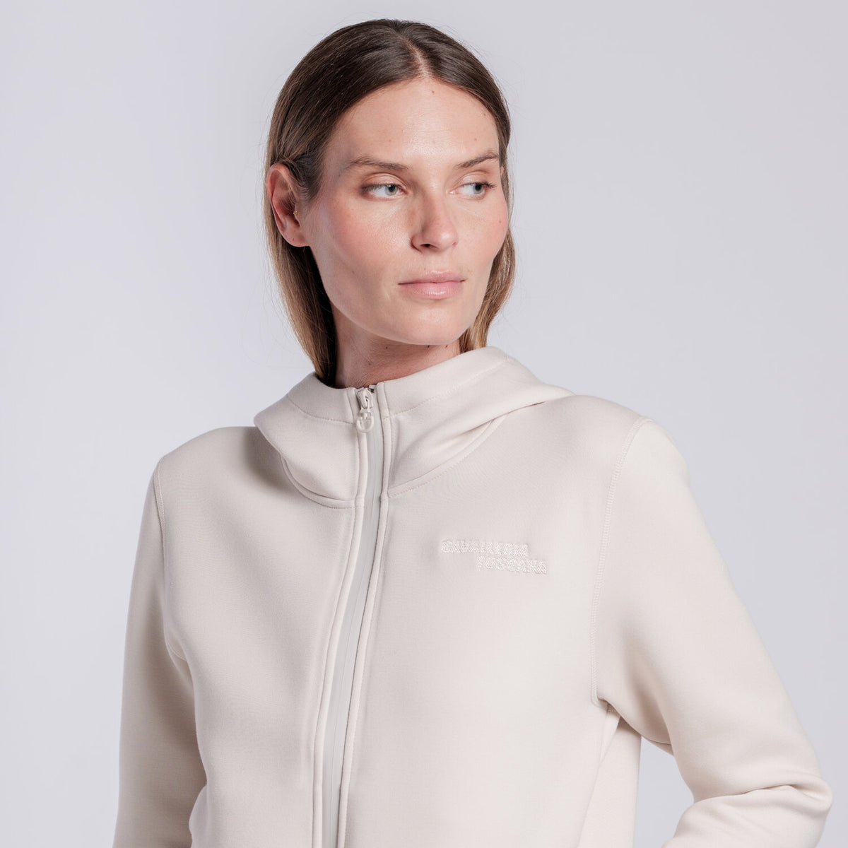 Cavalleria Toscana Damen Hoodie Rainy Day Rückansicht