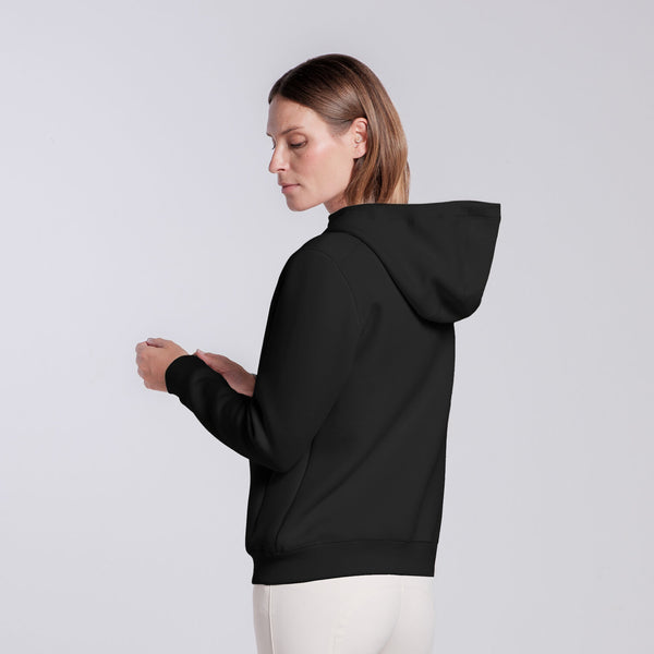 Cavalleria Toscana Damen Hoodie Schwarz Detail