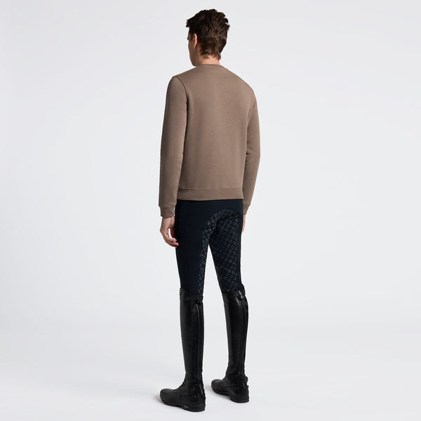 Cavalleria Toscana Herren Sweatshirt Walnut Rückansicht