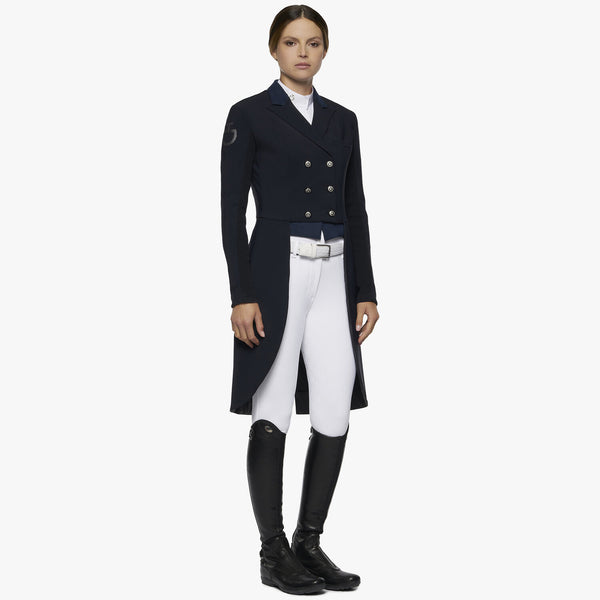 Cavalleria Toscana Dressurfrack Navy Rückansicht Schöße