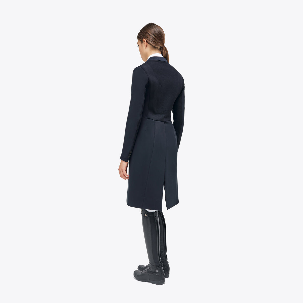Cavalleria Toscana Dressurfrack Navy Detailansicht Knopfleiste