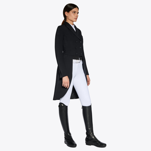 Cavalleria Toscana Damen Dressurfrack Jersey Schwarz