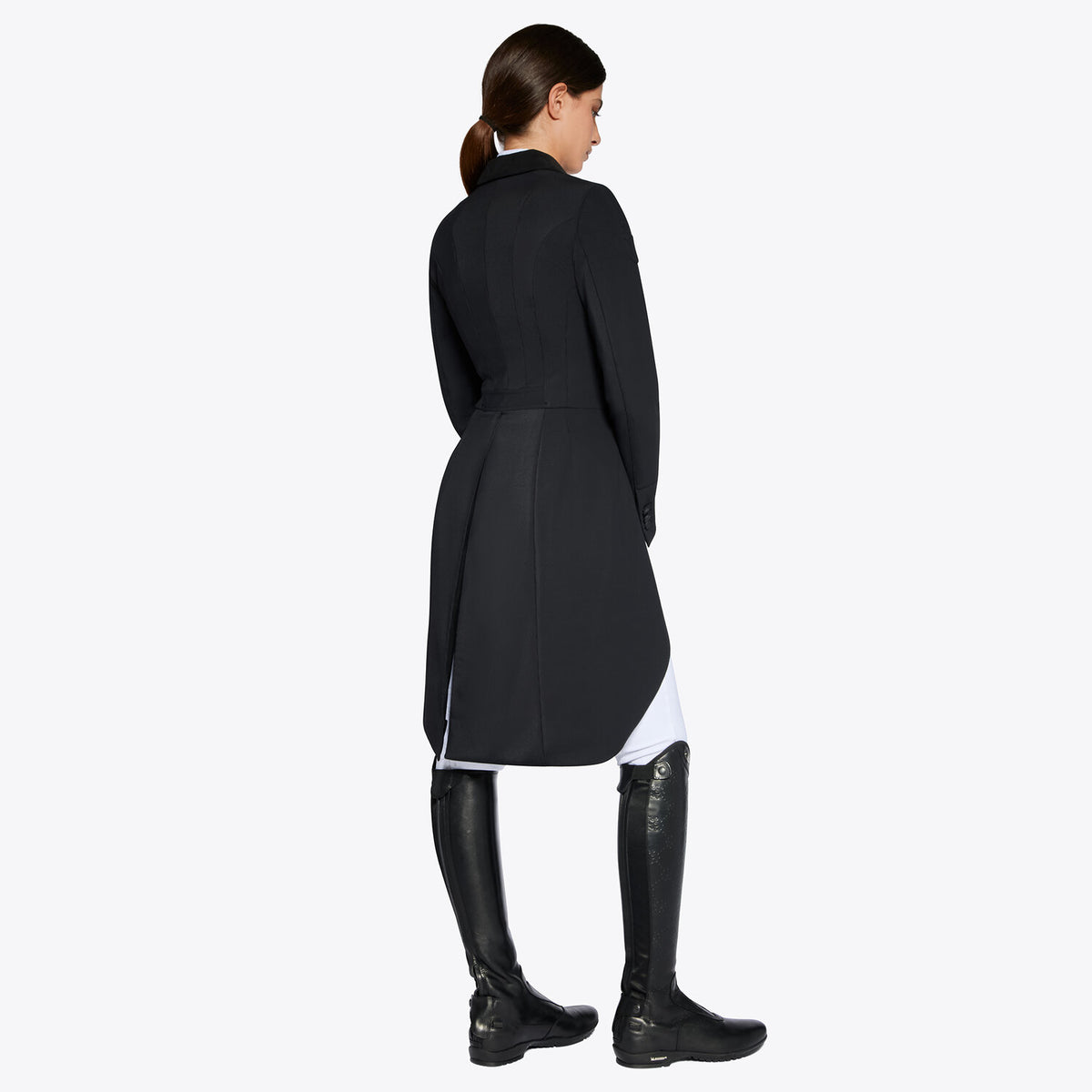 Cavalleria Toscana Dressurfrack Jersey Schwarz Rückansicht
