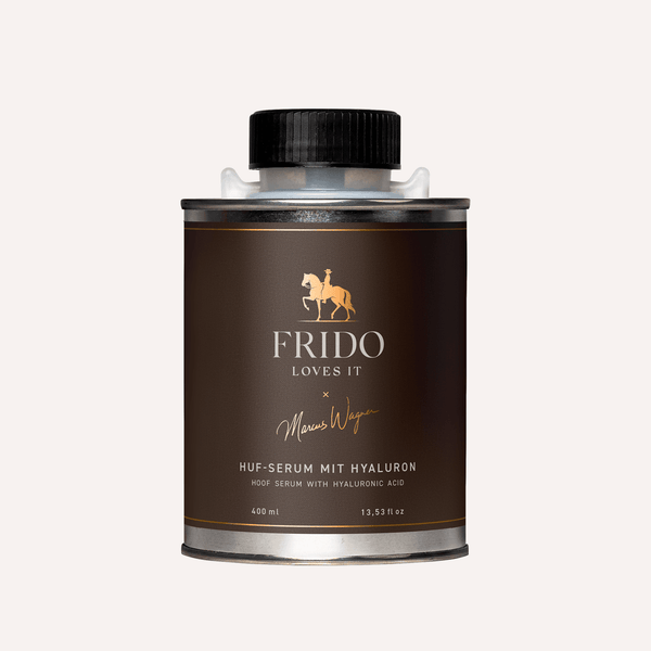 FRIDO LOVES IT Huf-Serum 400 ml Flasche freigestellt