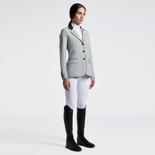 Cavalleria Toscana Damen Turnierjacket Perforated mit Knöpfen – Belgian Block