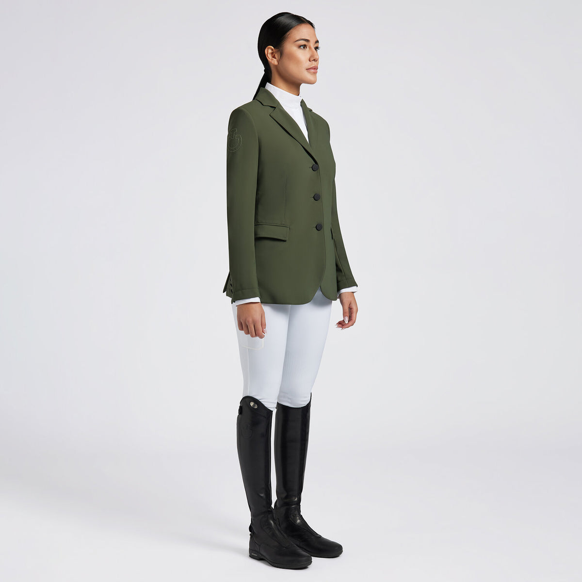 Cavalleria Toscana Damen Turnierjacket – Forest Green
