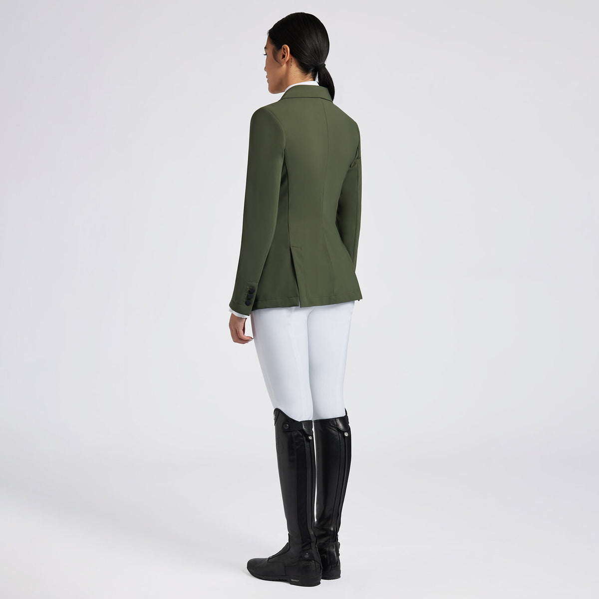 Cavalleria Toscana Damen Turnierjacket – Forest Green, Detail