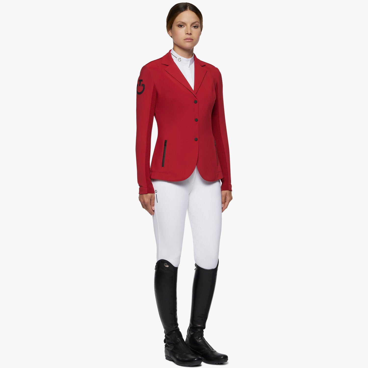 Cavalleria Toscana Damen Turnierjacket Revolution – Rot