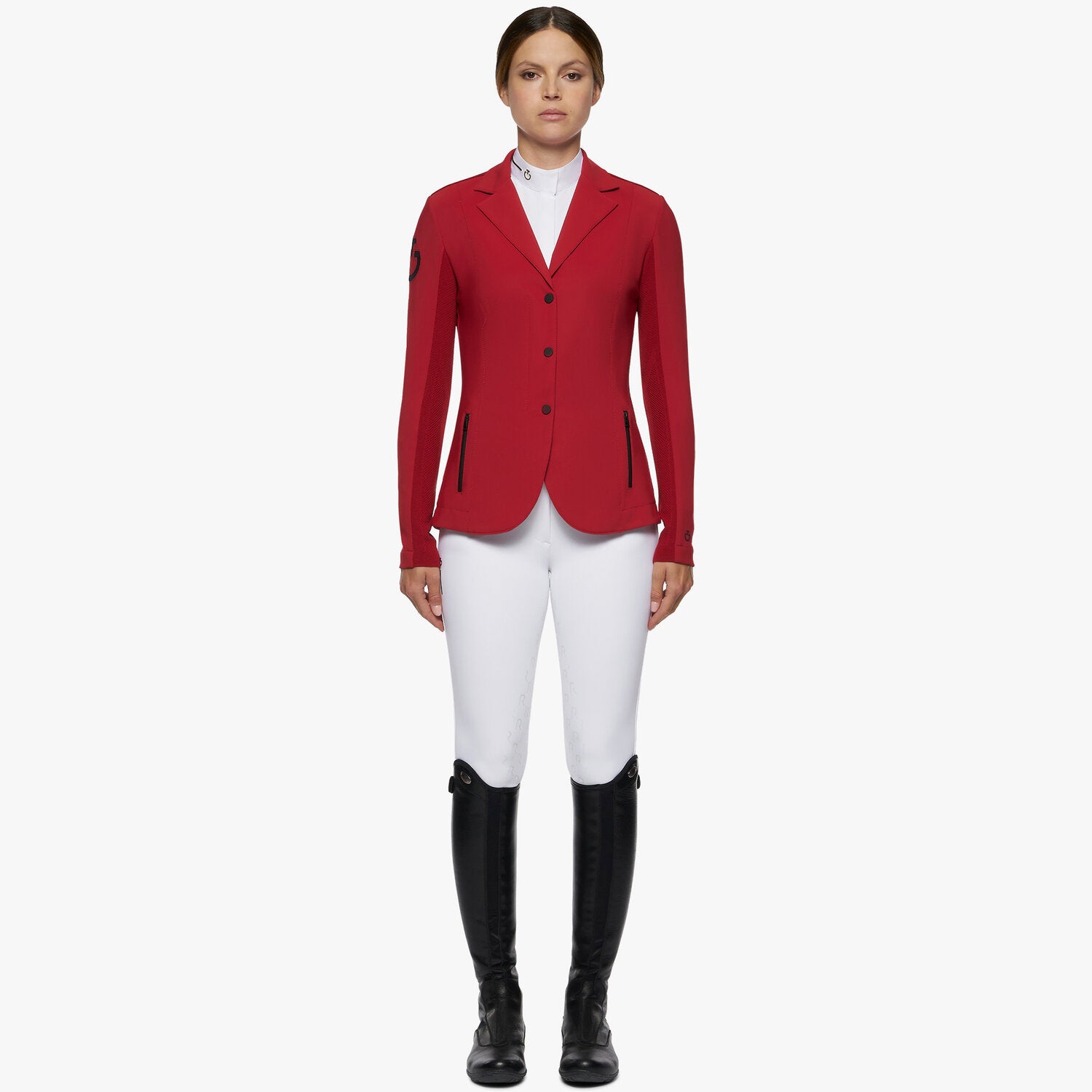 Cavalleria Toscana Damen Turnierjacket Revolution – Rot