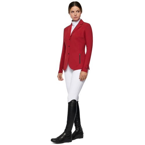 Cavalleria Toscana Damen Turnierjacket Revolution – Rot