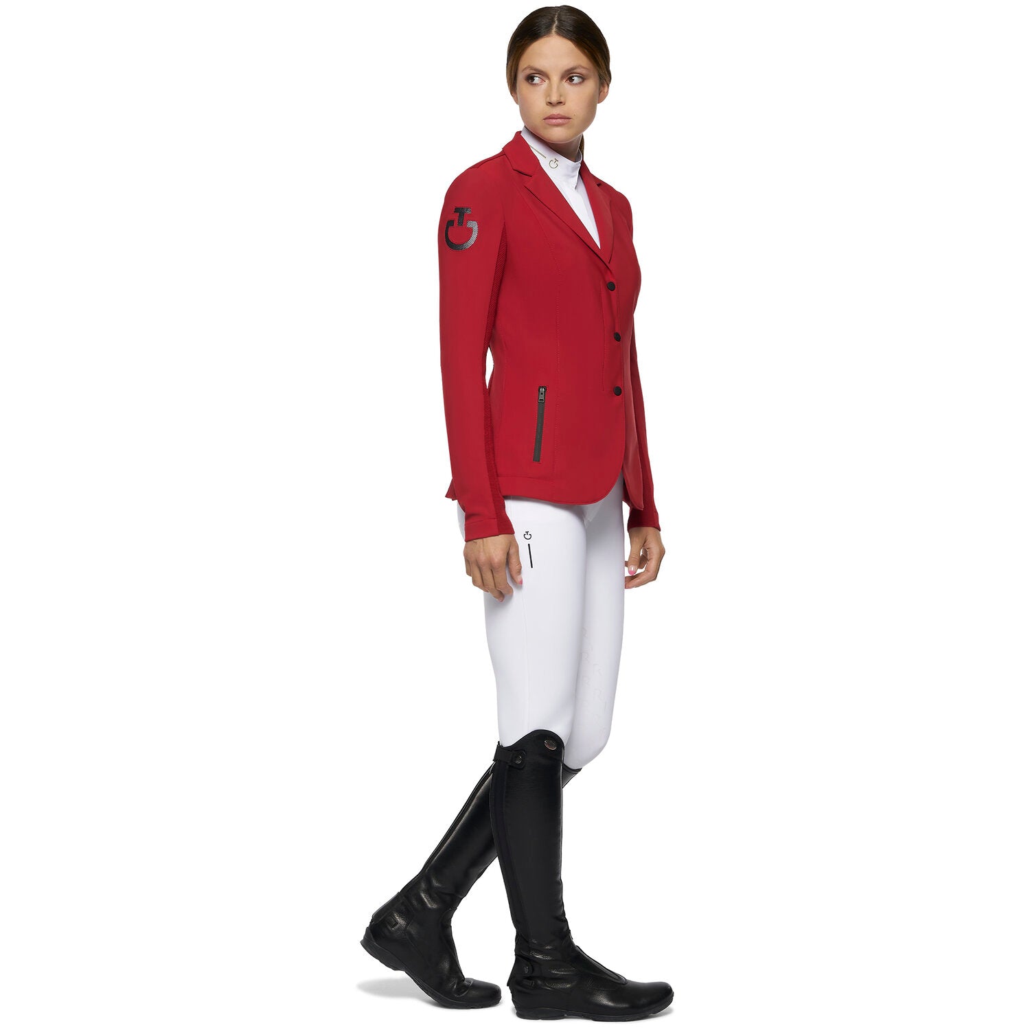 Cavalleria Toscana Damen Turnierjacket Revolution – Rot
