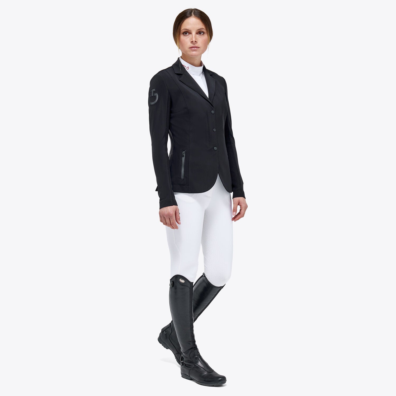 Cavalleria Toscana Damen Turnierjacket Revolution – Schwarz