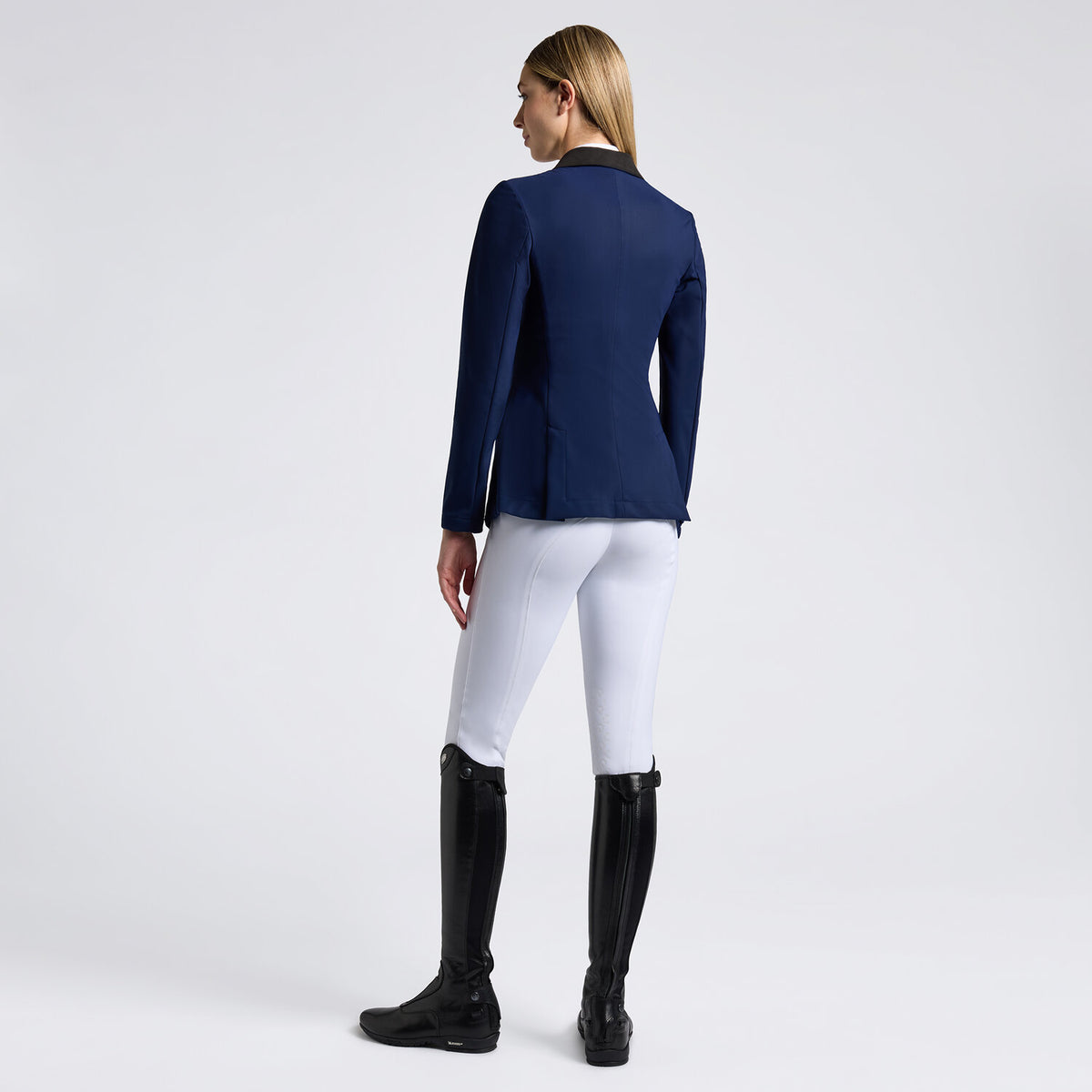 Cavalleria Toscana Turnierjacket Zip Royalblau Rückansicht