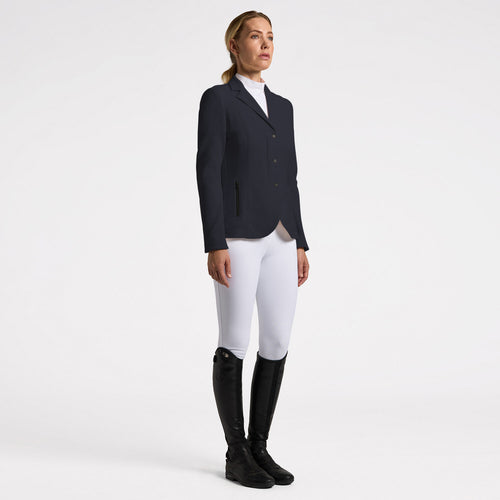 Cavalleria Toscana Damen Turnierjacket Revolution Perforated – Navy