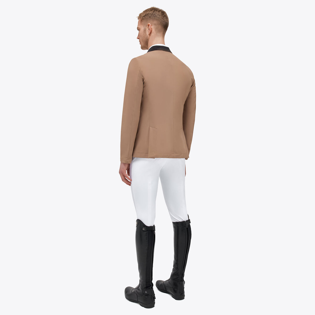 Cavalleria Toscana Herren Turnierjacket – Cacao, Rückansicht