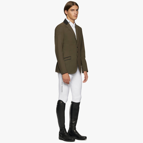 Cavalleria Toscana Herren Turnierjacket – Military Green, Rückansicht