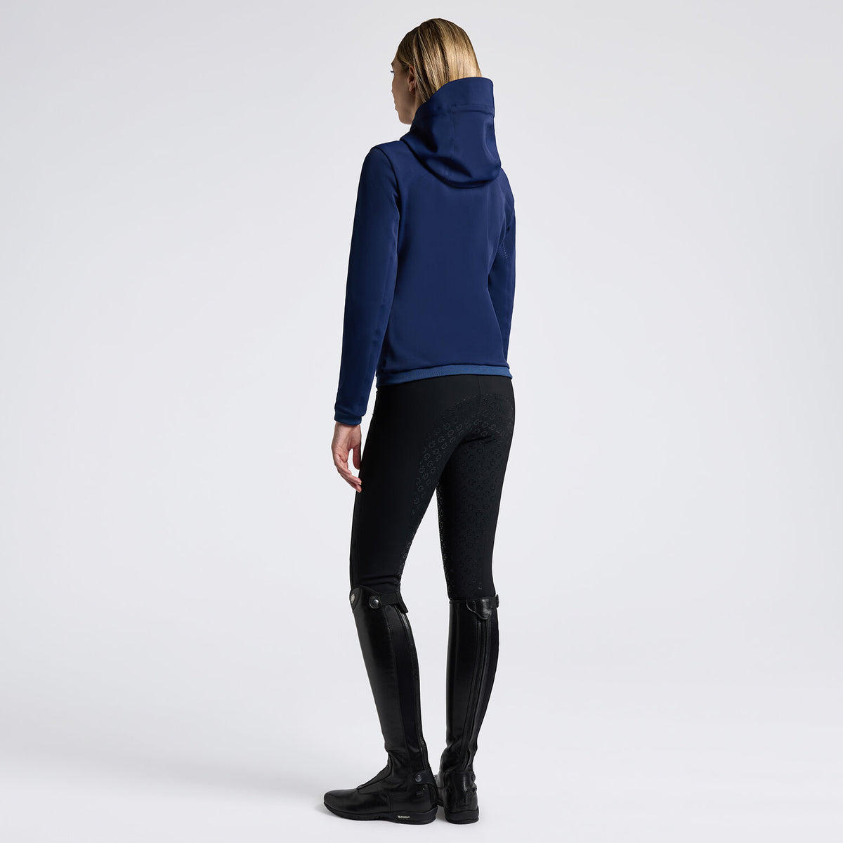 Cavalleria Toscana Damen Softshelljacke Royal Blue Rückansicht
