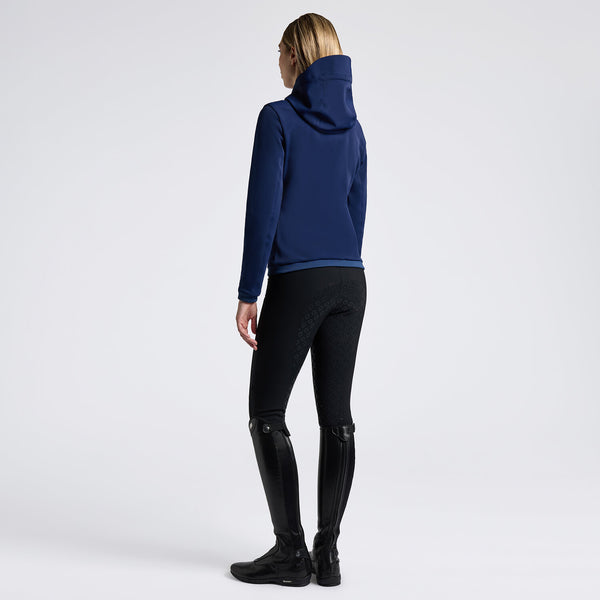Cavalleria Toscana Damen Softshelljacke Royal Blue Rückansicht