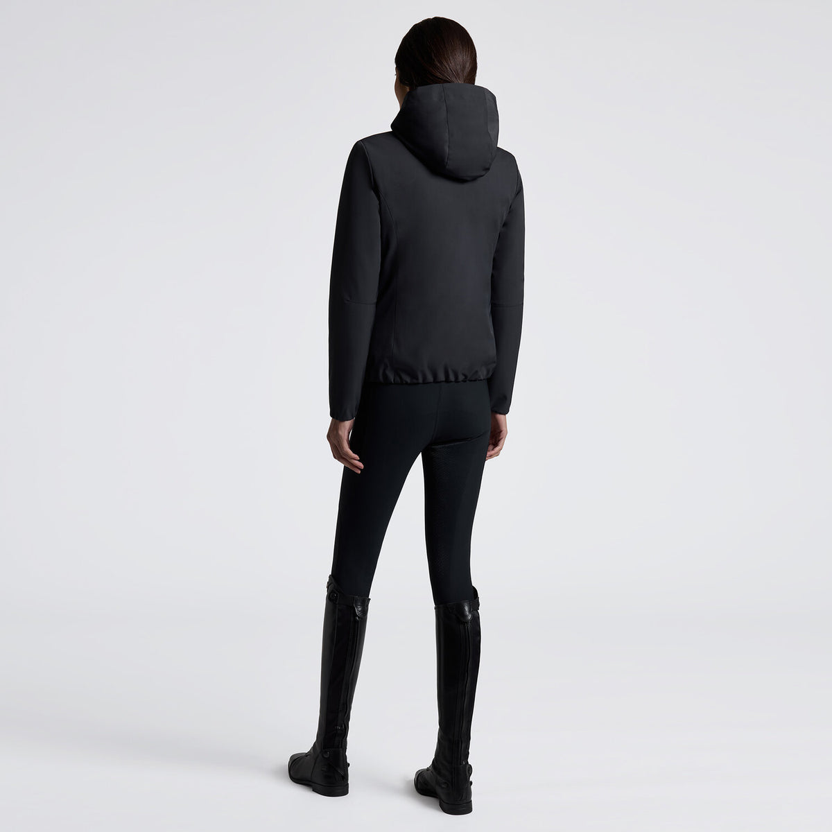 Cavalleria Toscana Damen Bomberjacke Navy Rückansicht