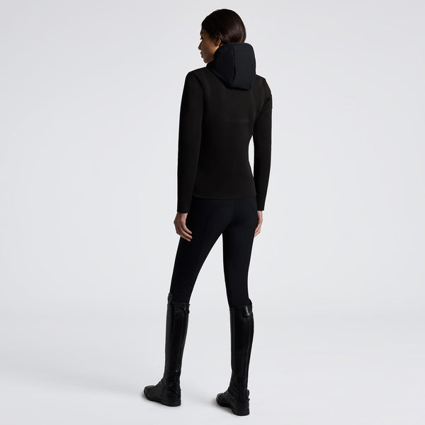 Cavalleria Toscana Damen Softshelljacke Schwarz Rückansicht