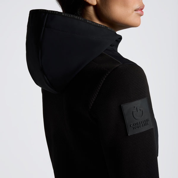 Cavalleria Toscana Damen Softshelljacke Schwarz Detail