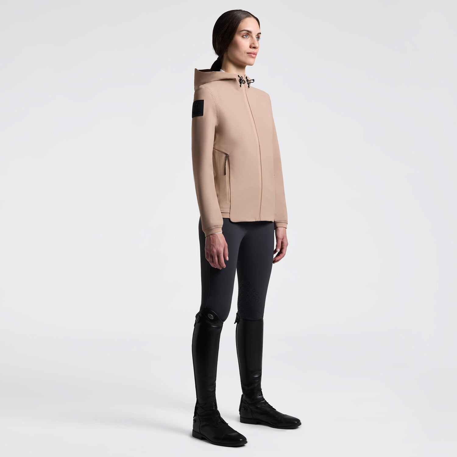 Cavalleria Toscana Damen Softshelljacke Perforated – Brush