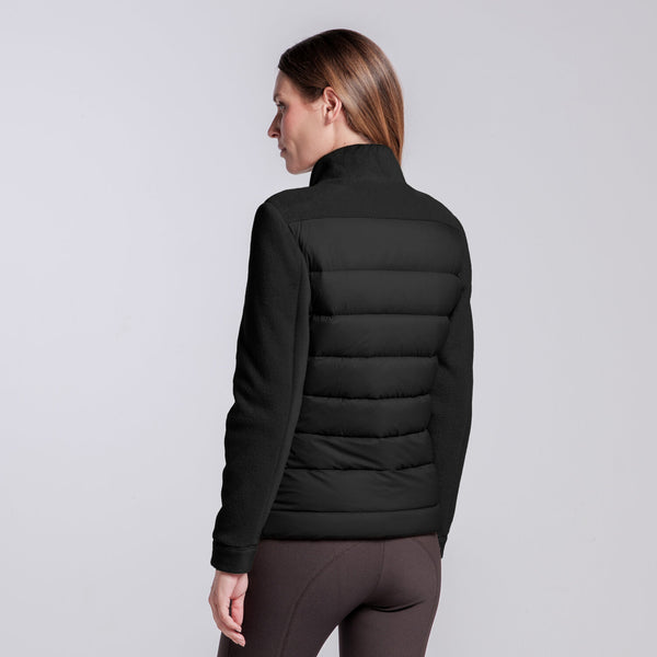 Cavalleria Toscana Damen Daunenjacke Schwarz Detail