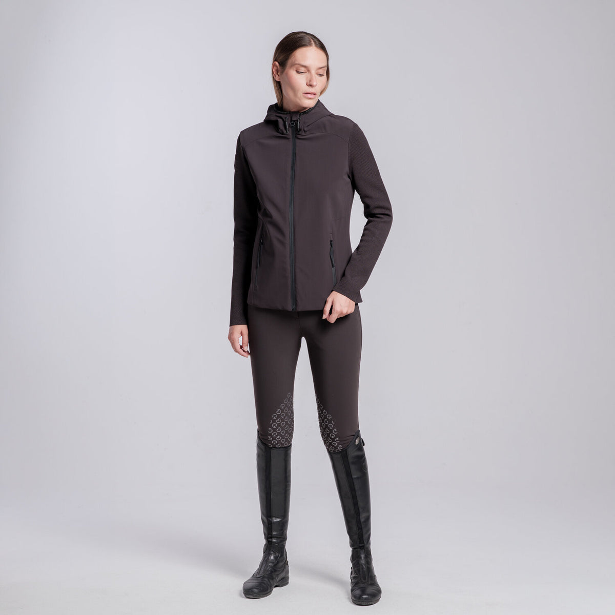 Cavalleria Toscana Damen Softshelljacke Revolution Espresso