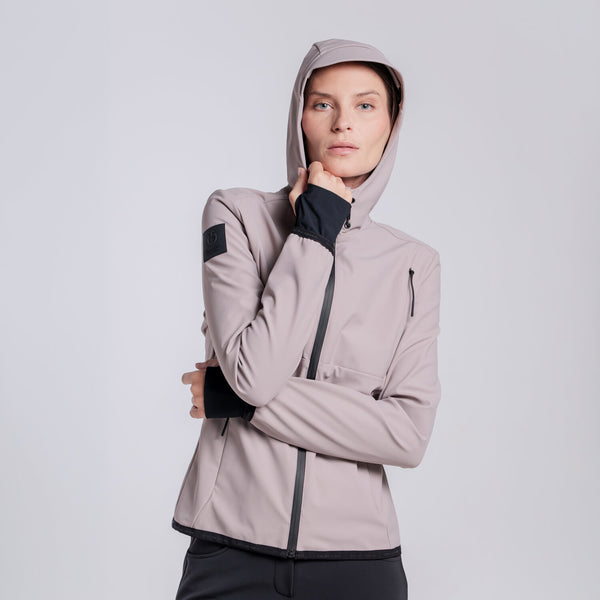 Cavalleria Toscana Damen Softshelljacke Cipria Detail