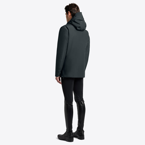 Cavalleria Toscana Herren 3-in-1-Jacke Charcoal Grey Rückansicht