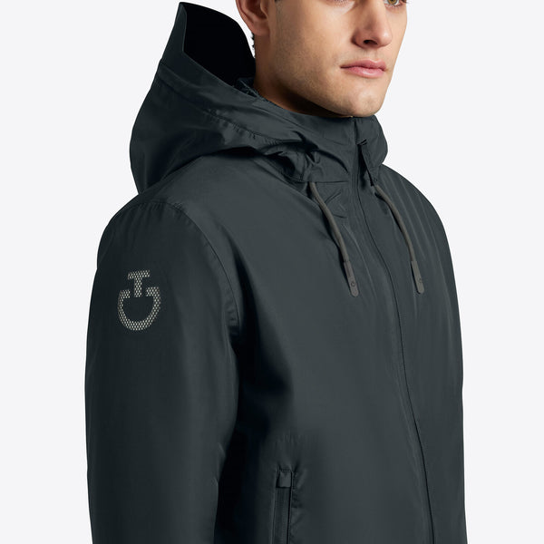 Cavalleria Toscana Herren 3-in-1-Jacke Charcoal Grey Detail