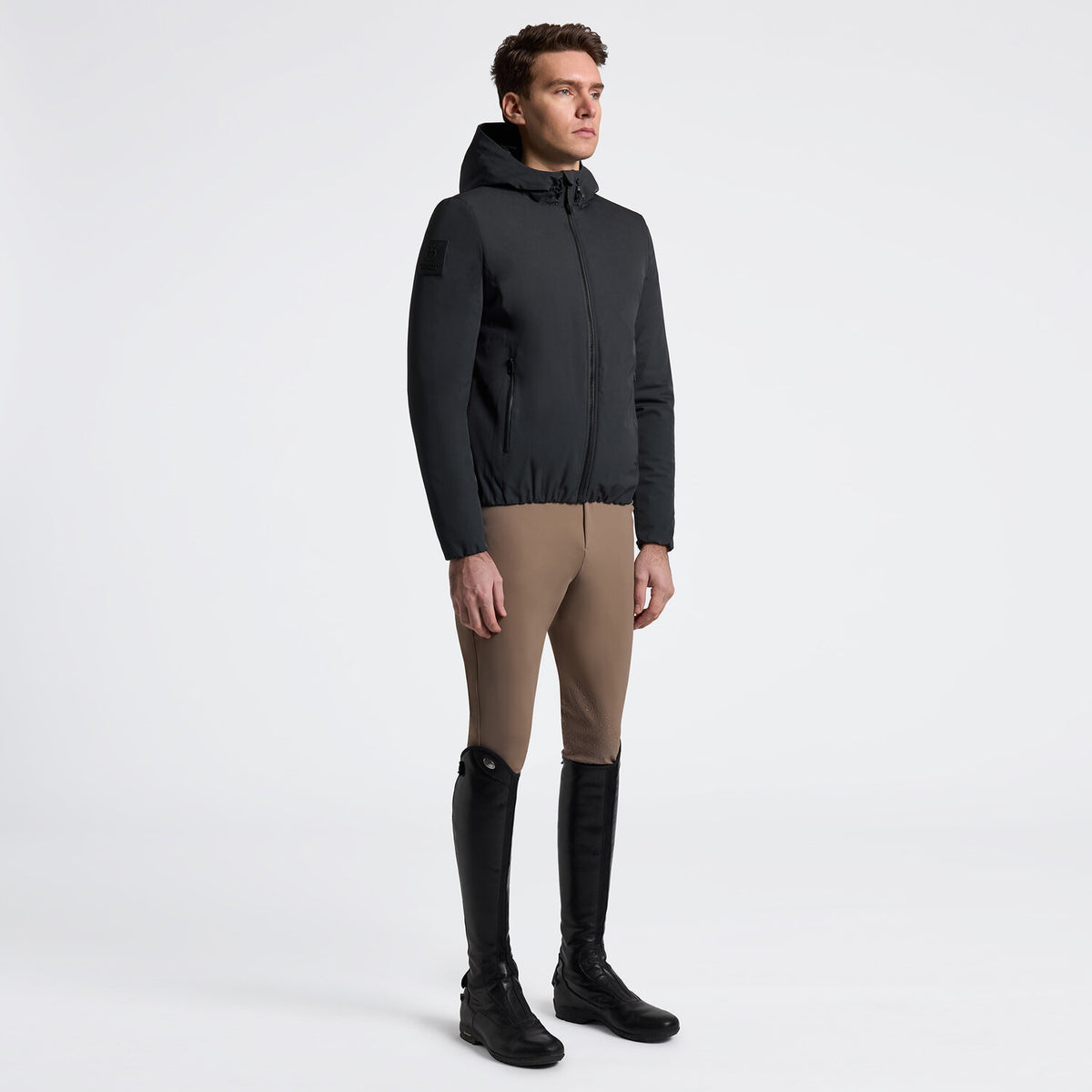 Cavalleria Toscana Herren Bomberjacke gepolstert Navy