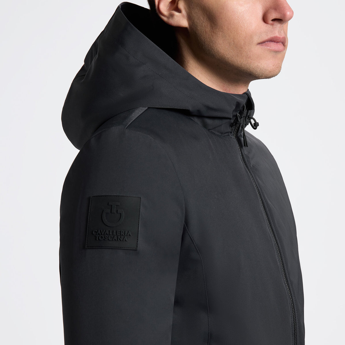 Cavalleria Toscana Herren Bomberjacke Navy Detail