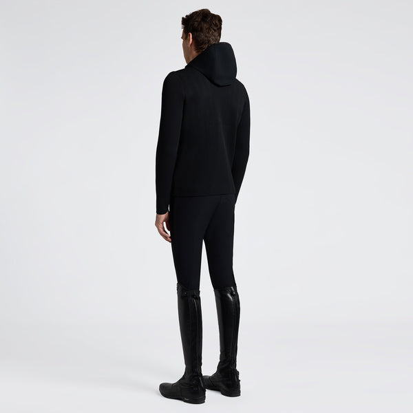 Cavalleria Toscana Herren Softshelljacke Schwarz Rückansicht