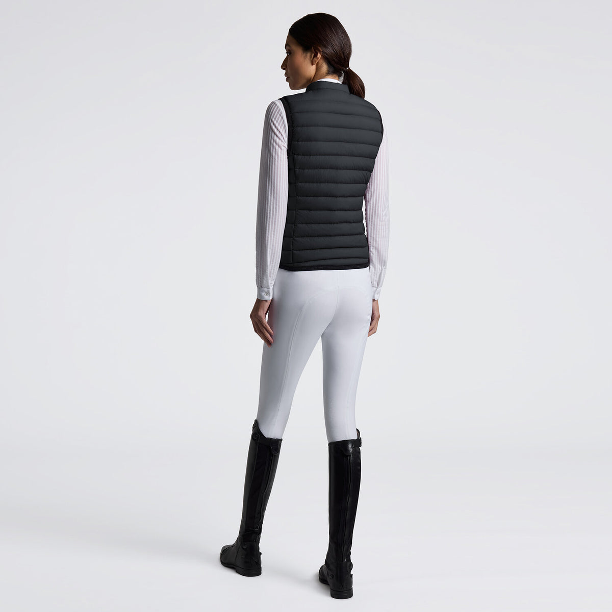 Cavalleria Toscana Damen Daunenweste Navy Rückansicht