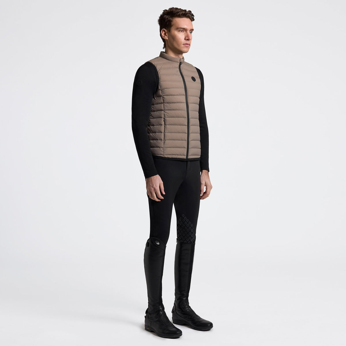 Cavalleria Toscana Herren Daunenweste Technical Walnut