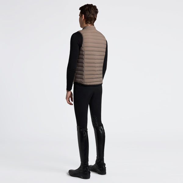 Cavalleria Toscana Herren Daunenweste Walnut Rückansicht