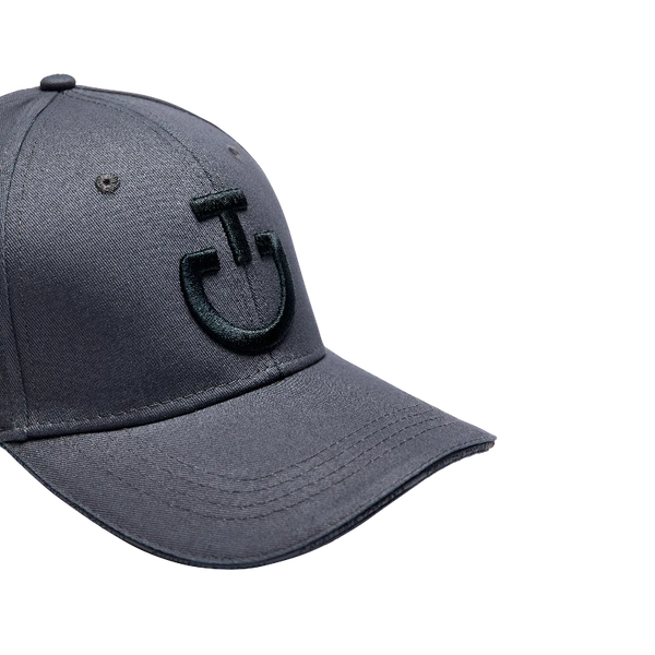 Setzen Sie ein Statement: Elegantes Cavalleria Toscana BASEBALL CAP in Anthrazit, perfekt für Reiter! Sichern Sie sich Ihres heute!